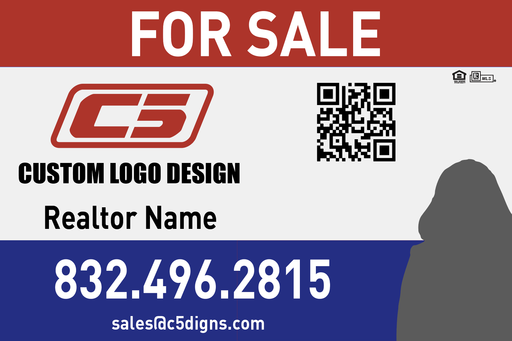 36"x24" ACM ALUMINUM CORE REALTOR SIGN