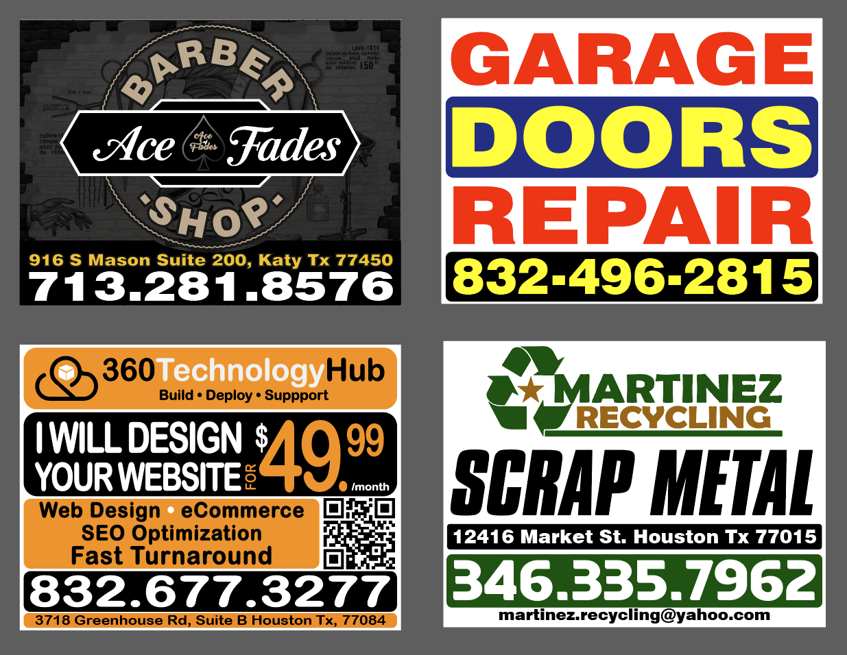 YARD SIGNS - Image 24