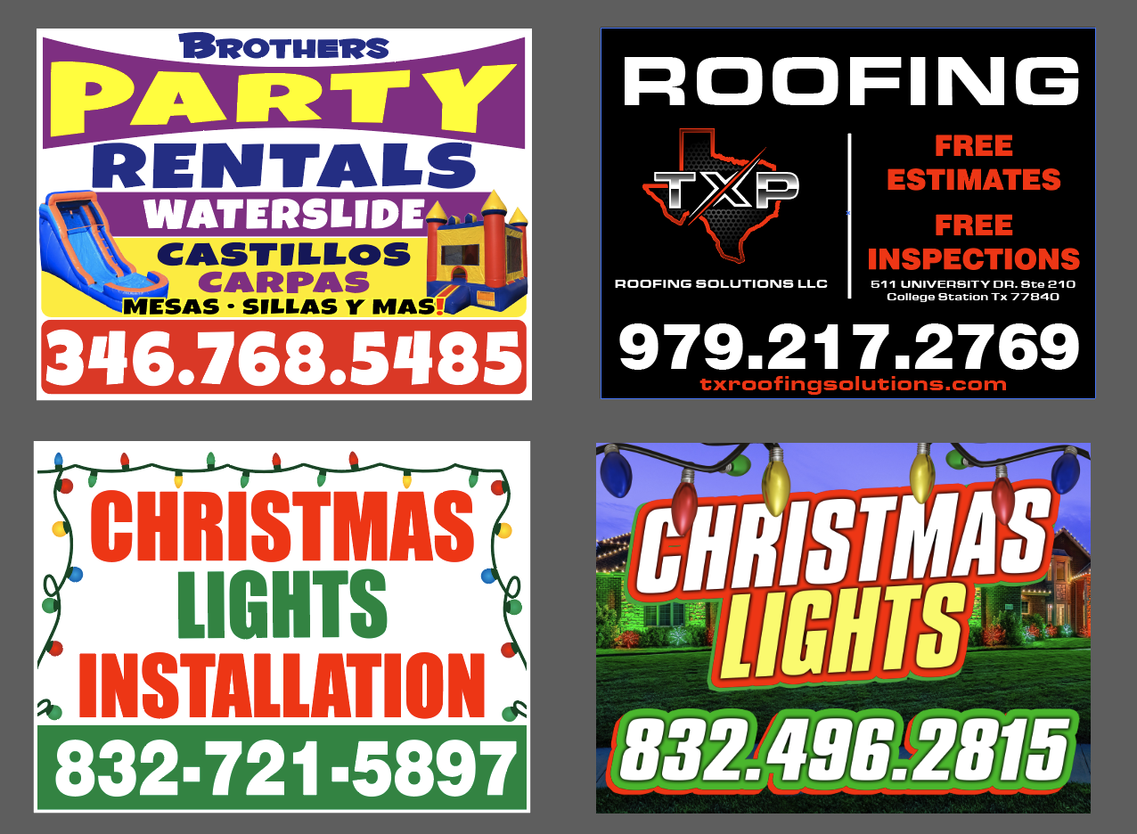 YARD SIGNS - Image 22