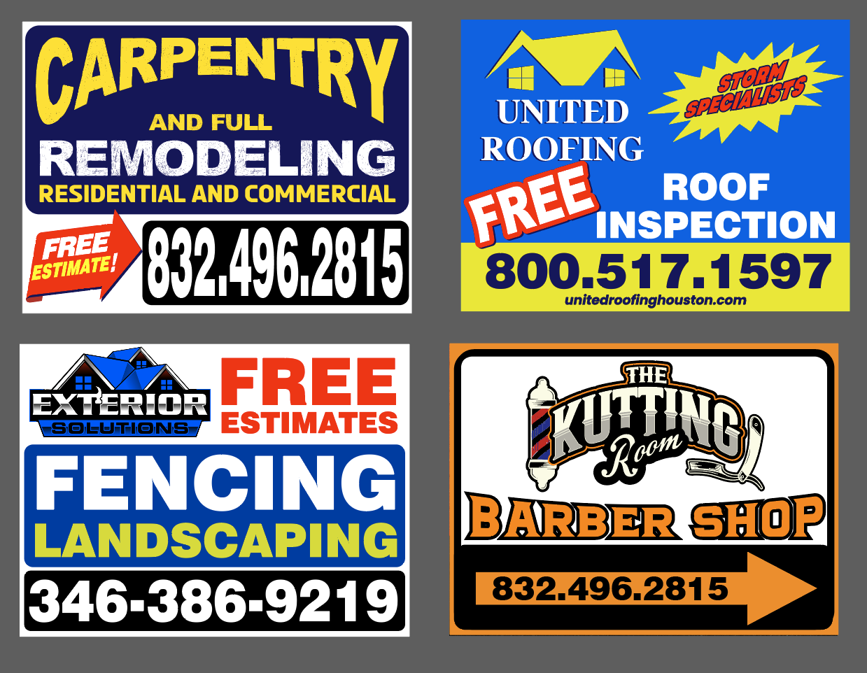 YARD SIGNS - Image 20