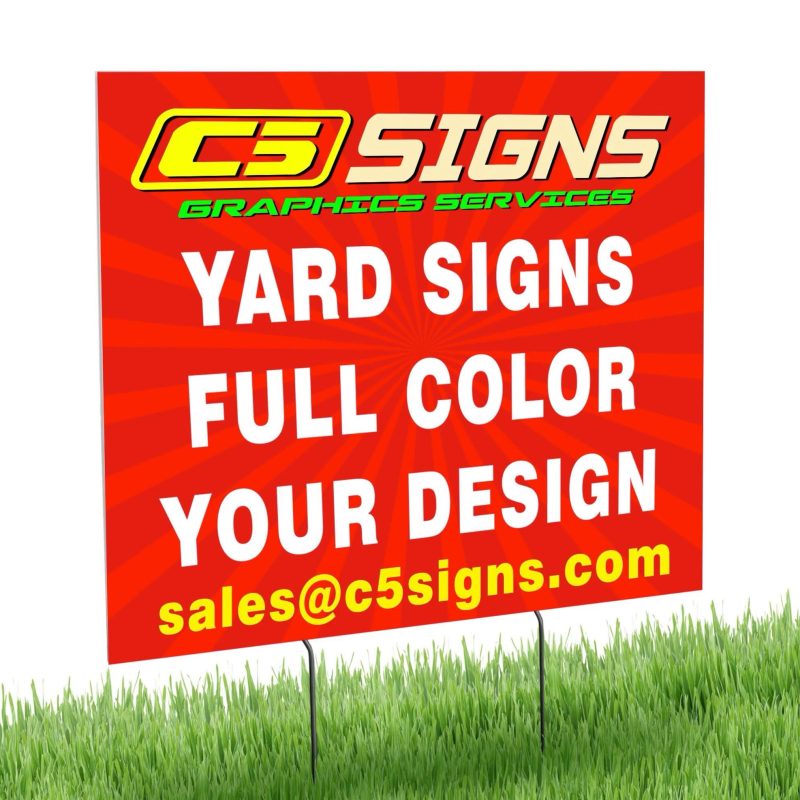 YARD SIGNS