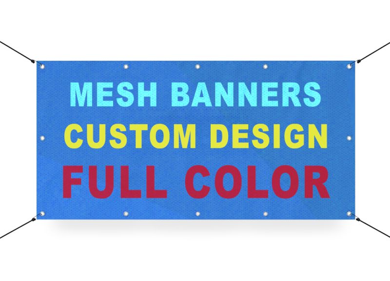 Mesh Banner Lightweight Full Color