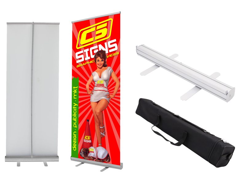 Roll Up Banner 33"x81" Full Color