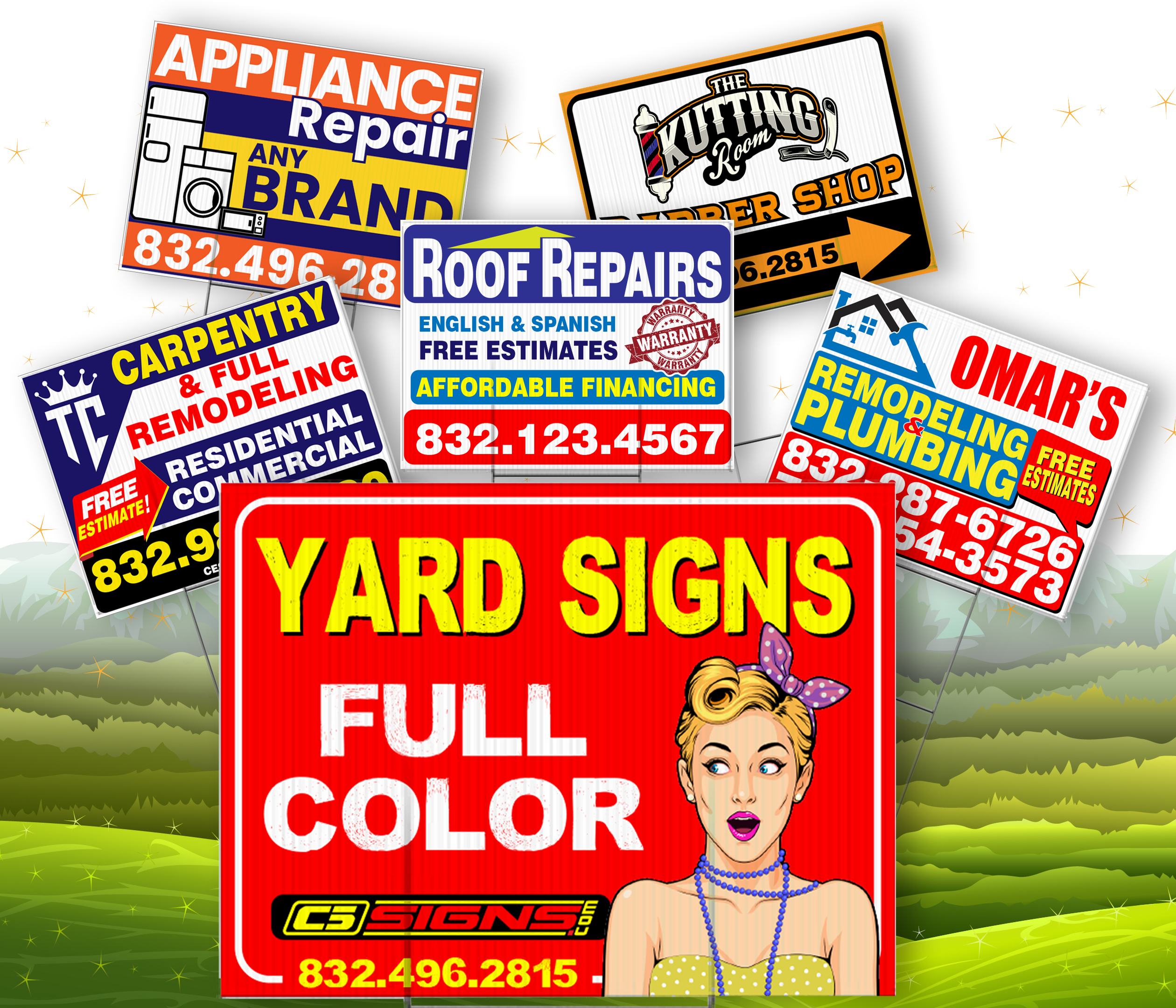 YARD SIGNS